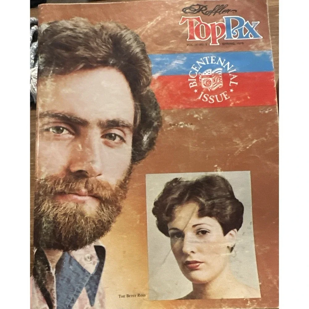 PIX Magazine Spring 1976  Roffler Top PIX The Betsy Ross Vintage Hair Magazine